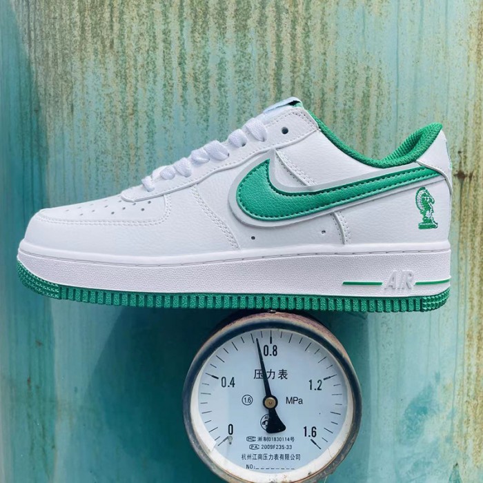 AIR FORCE 1‘07 AF1 Running Shoes-White/Green-6918876