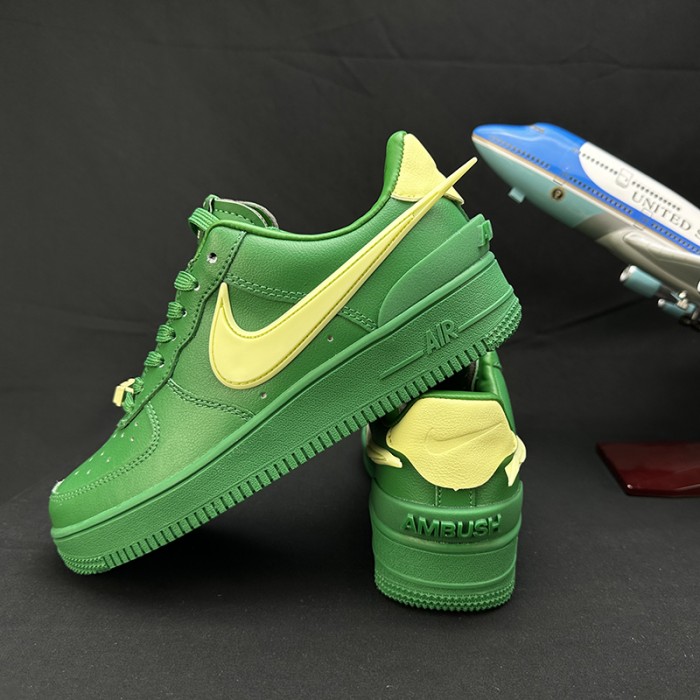 AIR FORCE 1 AF1 Running Shoes-Green/Yellow-2807454