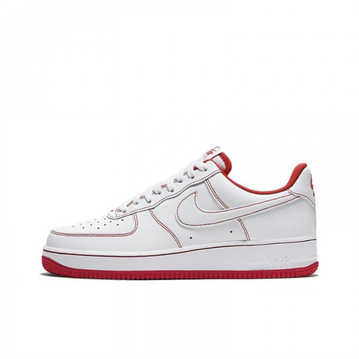 AIR FORCE 1 AF1 Running Shoes-White/Red-7310381