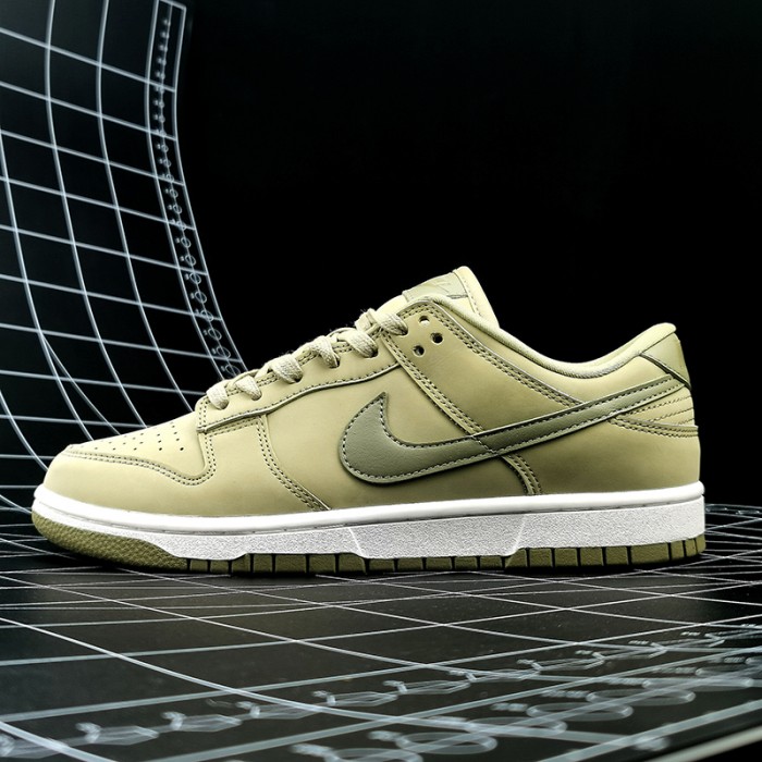 SB Dunk Low Running Shoes-Army Green-3124411