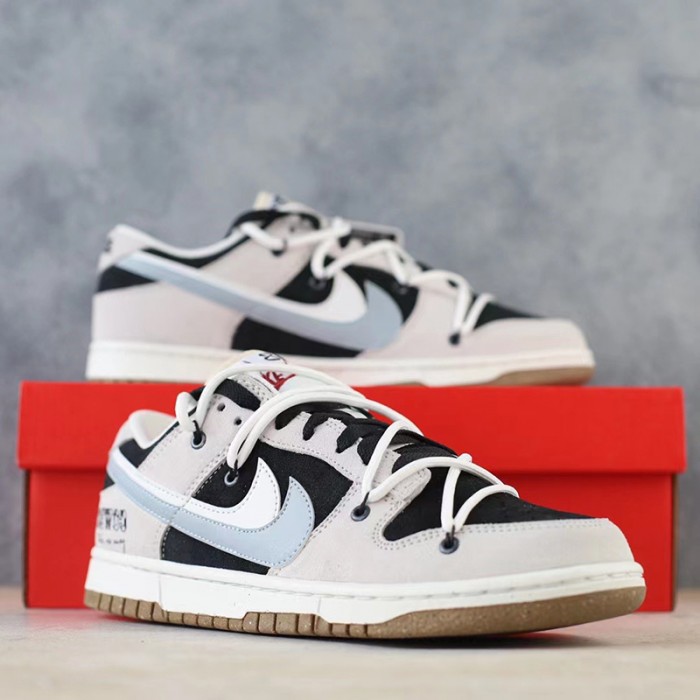 SB Dunk Low CS Running Shoes-Gray/Black-3890719