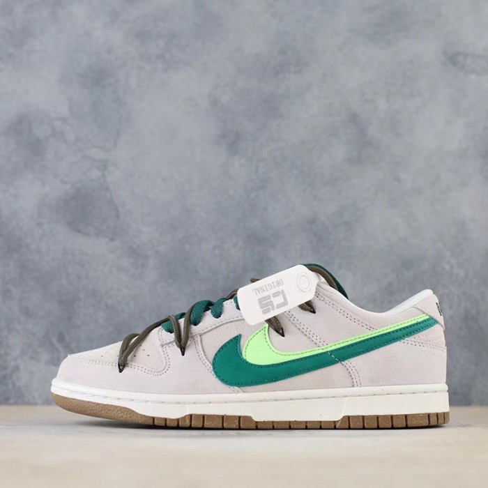 SB Dunk Low CS Running Shoes-Gray/Green-1426147