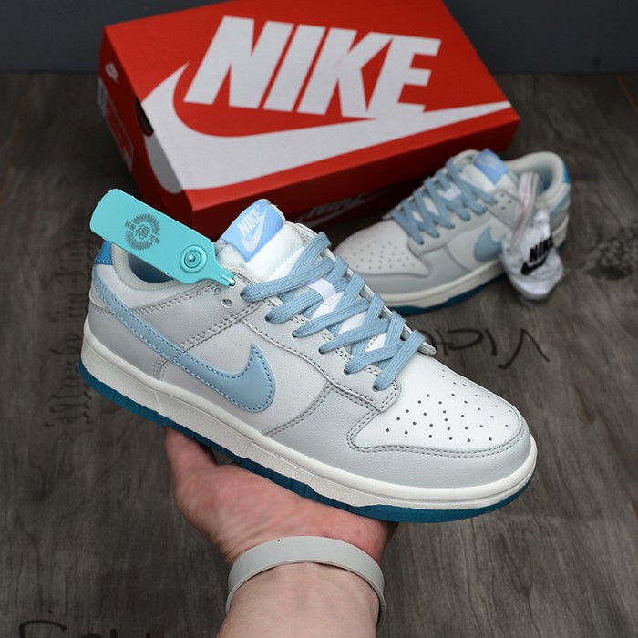 SB Dunk Low CS Running Shoes-White/Blue-9159193