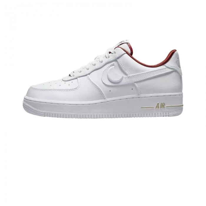 AIR FORCE 1 AF1 Running Shoes-All White-7108699