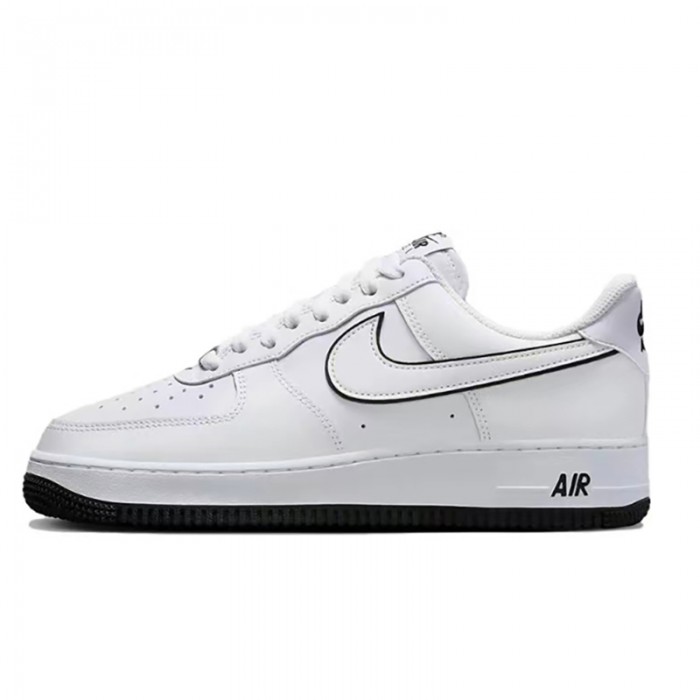 AIR FORCE 1 AF1 Running Shoes-White/Black-5879068