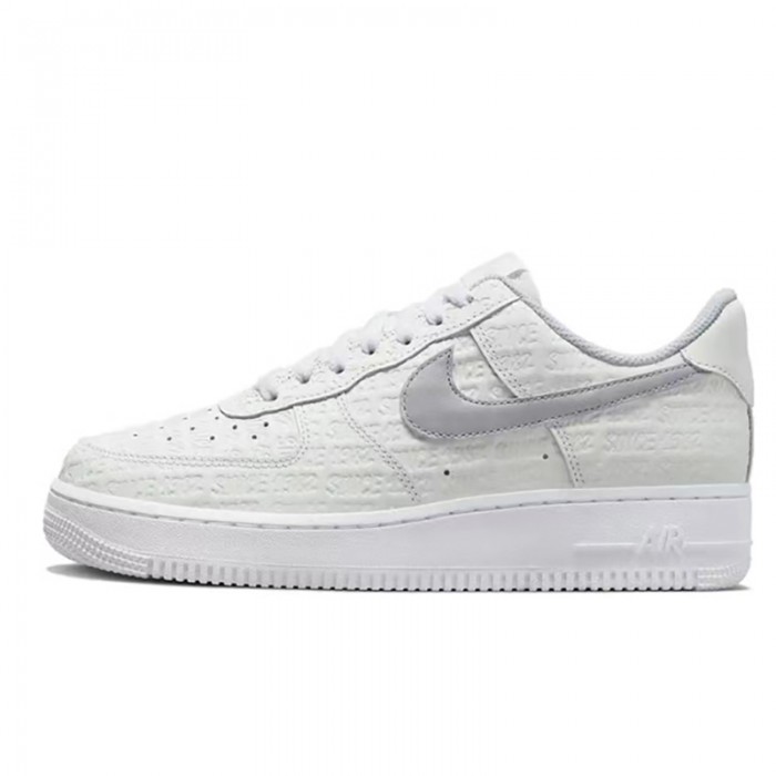 AIR FORCE 1 AF1 Running Shoes-White/Gray-6263995