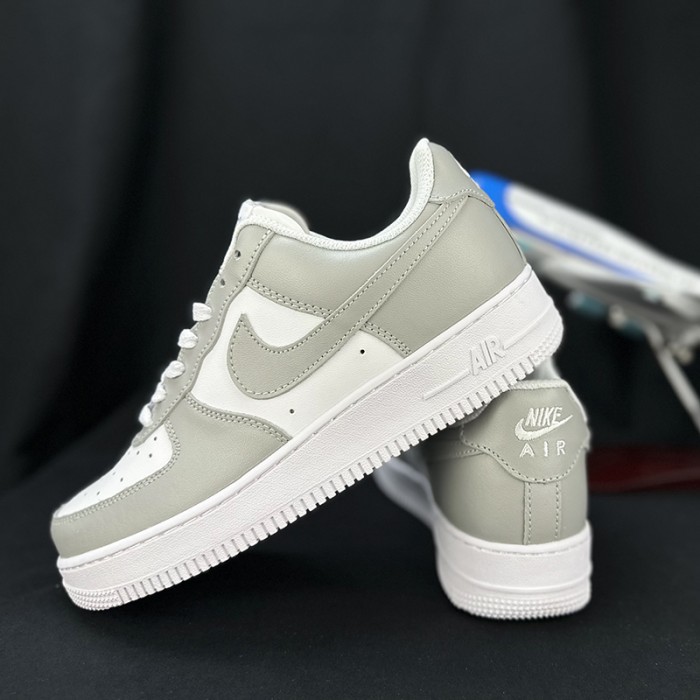 AIR FORCE 1 AF1 Running Shoes-White/Gray-8707278