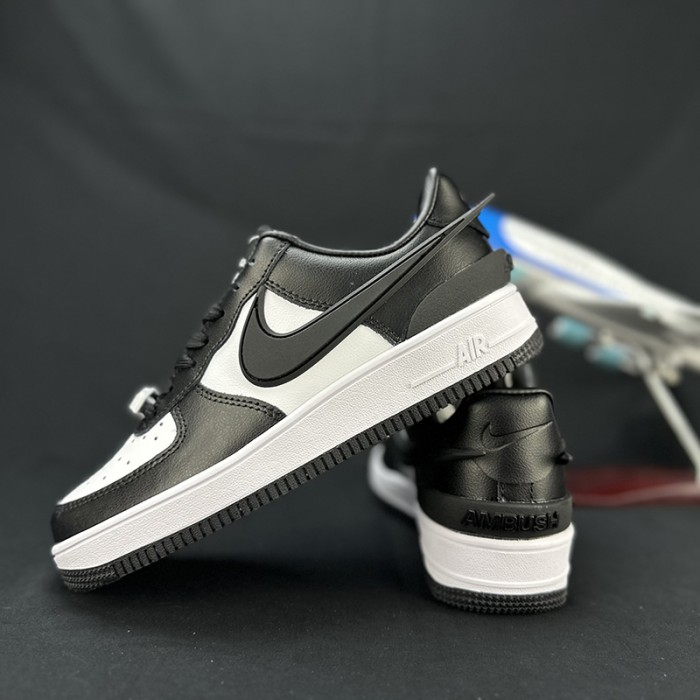 AIR FORCE 1 AF1 Running Shoes-White/Black-5437145