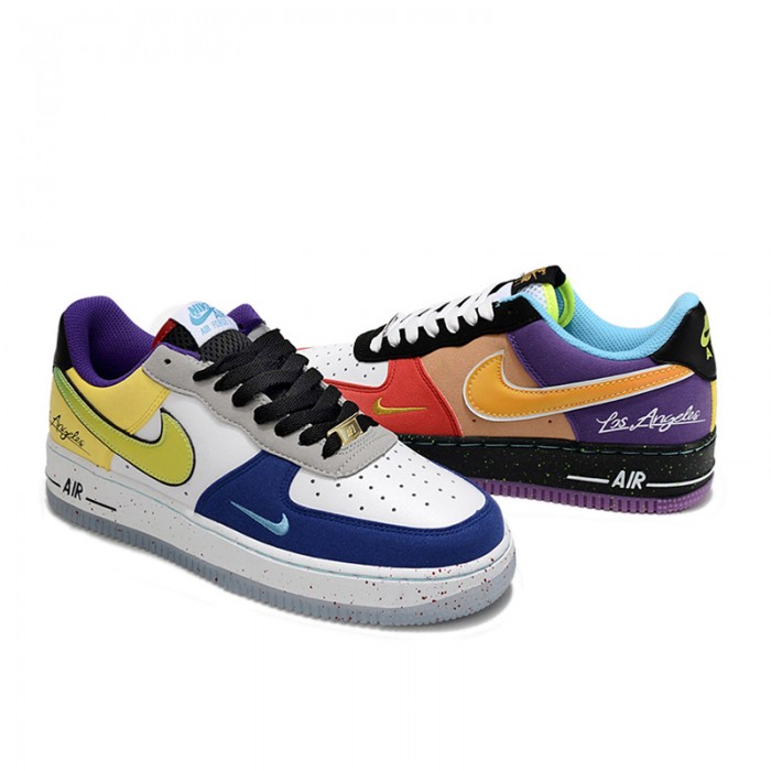 AIR FORCE 1 AF1 Running Shoes-Purple/White-6147288