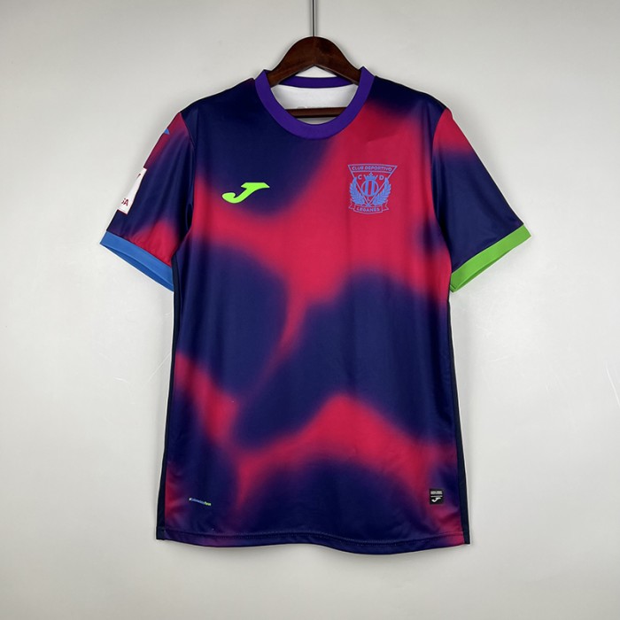 23/24 Leganes away Pink Purple Jersey Kit short sleeve-8571402