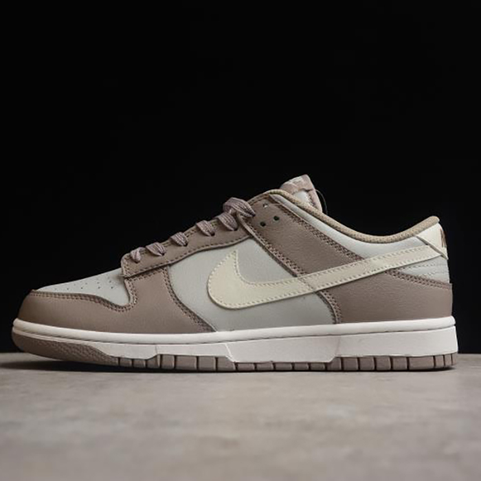 SB Dunk Low Running Shoes-Gray/White-2848726