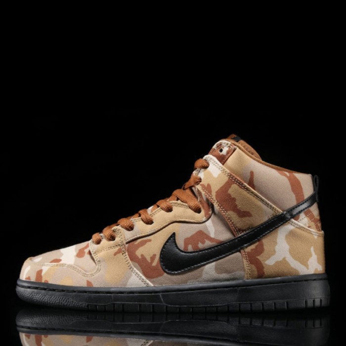 SB Dunk High Pro Running Shoes-Brown/Black-8241314