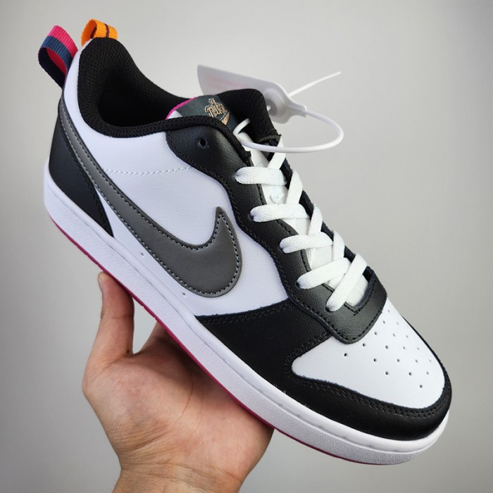 AIR FORCE 1 AF1 Women Running Shoes-Black/White-5994692