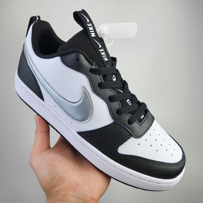 AIR FORCE 1 AF1 Running Shoes-Black/White-5939739