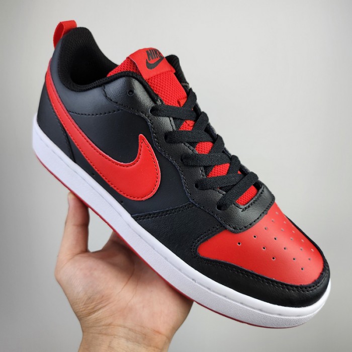 AIR FORCE 1 AF1 Running Shoes-Black/Red-7145163