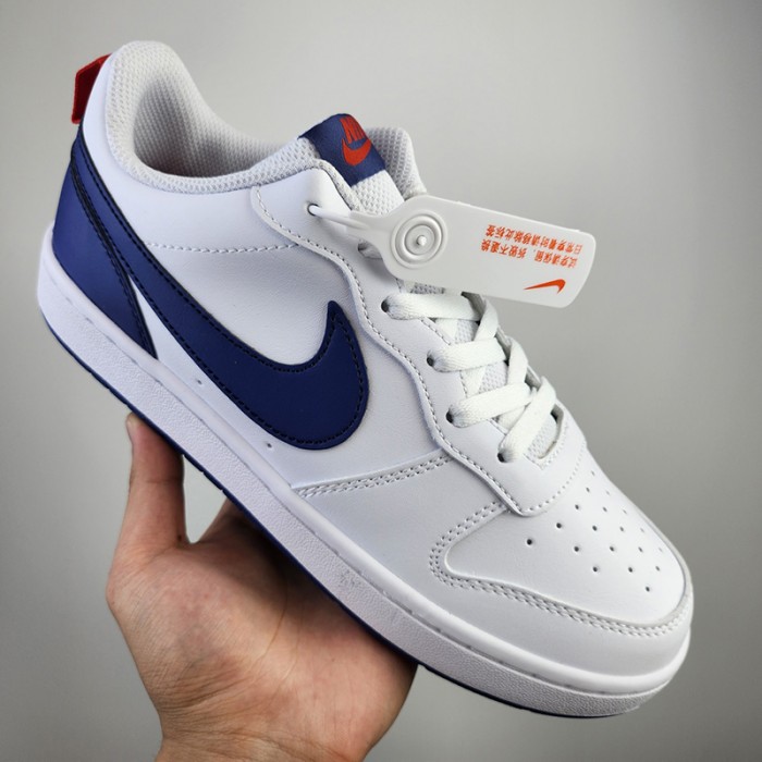 AIR FORCE 1 AF1 Running Shoes-White/Blue-8874595