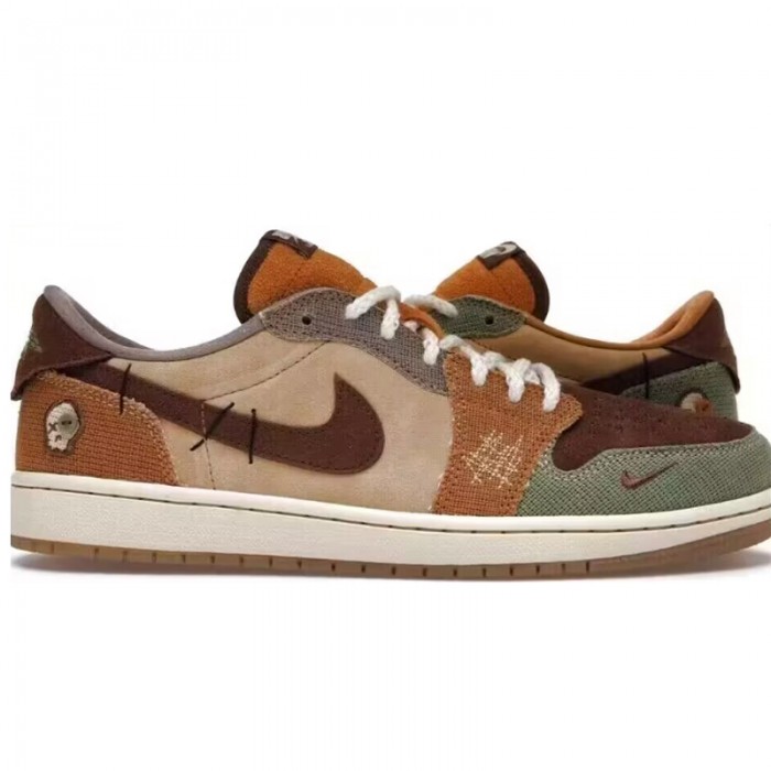 SB Dunk Low Running Shoes-Brown/Khaki-9877156