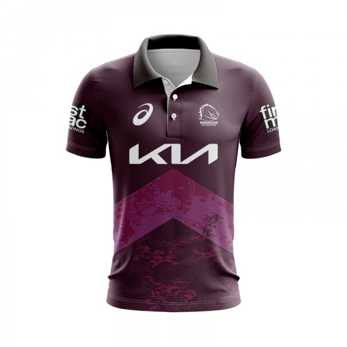 2024 NRL Rugby BRISBANE BRONCOS Jersey Wine Red Rugby Jersey-8554134