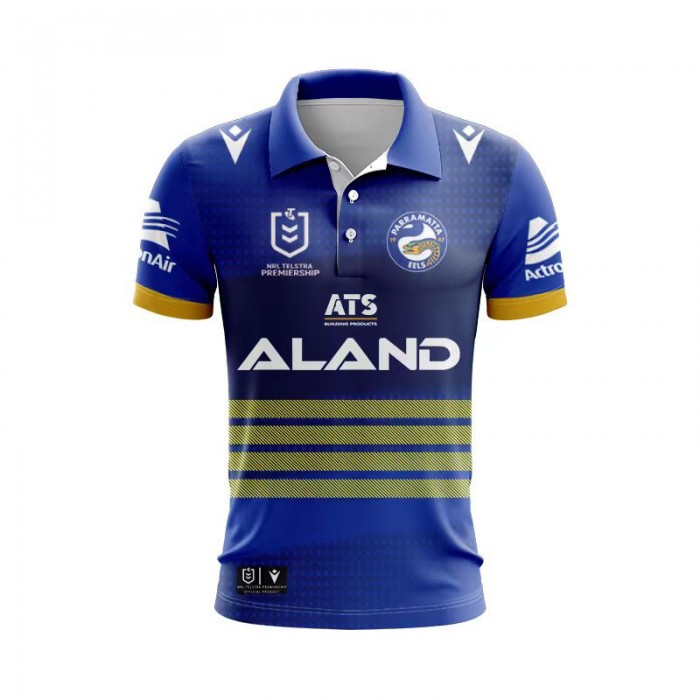 2024 NRL Rugby PARRAMATTA EELS Jersey Blue Rugby Jersey-1529335