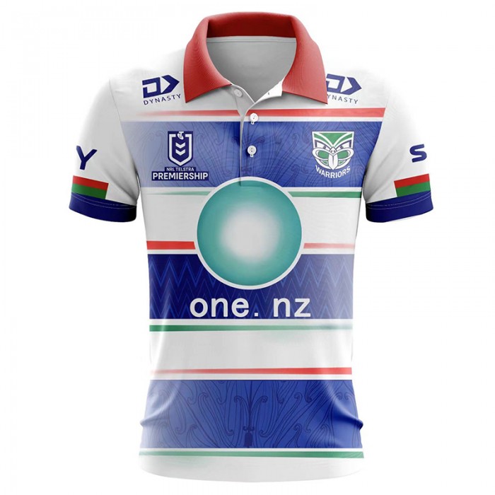 2024 NRL Rugby NEW ZEALAND WARRIORS Jersey Blue White Rugby Jersey-998959