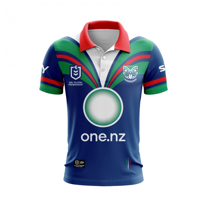 2024 NRL Rugby NEW ZEALAND WARRIORS Home Jersey Blue White Rugby Jersey-4056810