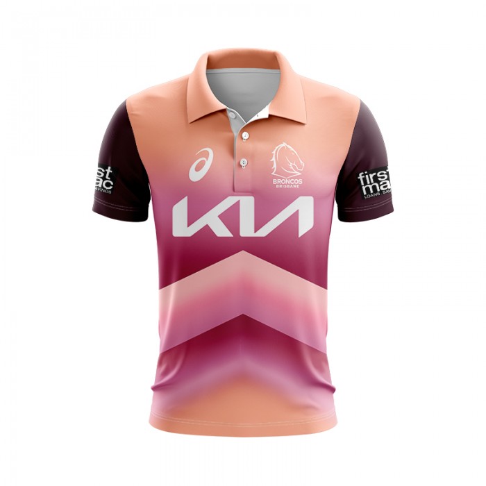 2024 NRL Rugby BRISBANE BRONCOS Jersey Pink Rugby Jersey-8750273