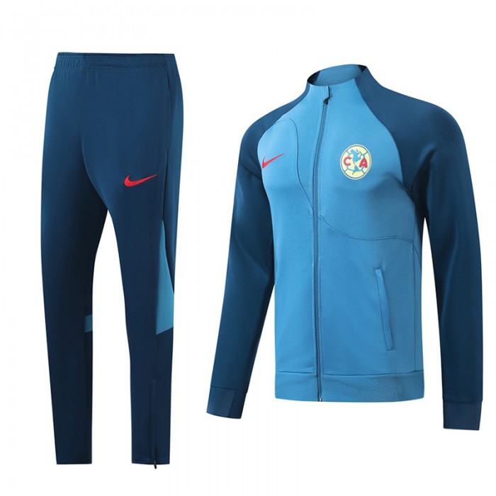24/25 America Blue Edition Classic Jacket Training Suit (Top+Pant)-3340419
