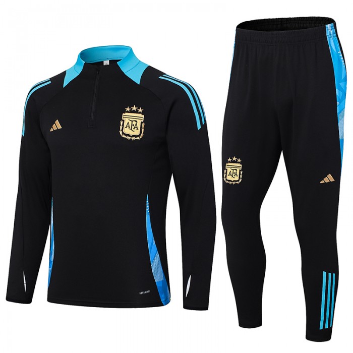 2024 Argentina Black Edition Classic Jacket Training Suit (Top+Pant)-4389154