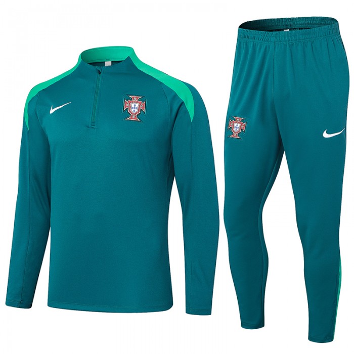 2024 Portugal Green Edition Classic Jacket Training Suit (Top+Pant)-1686462