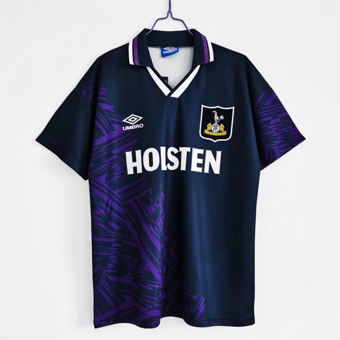 Retro 94/95 Tottenham Hotspur Home Purple Jersey Version Short Sleeve-4394873