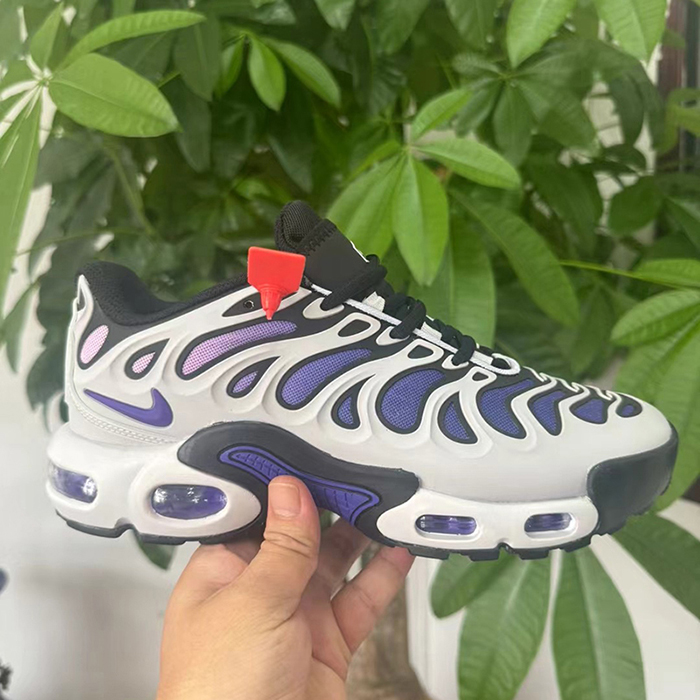 Air Max TN Plus Running Shoes-White/Purple-4925022