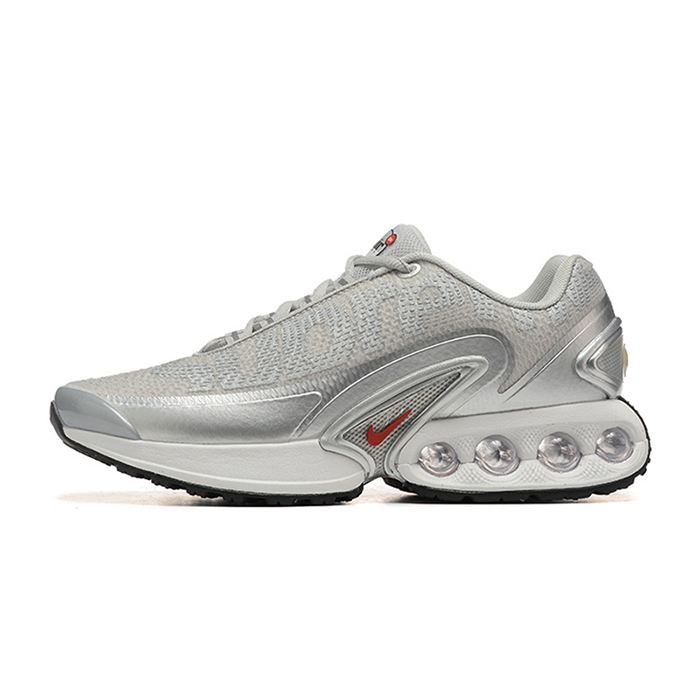 Air Max DN Running Shoes-Silver/Gray-6608275