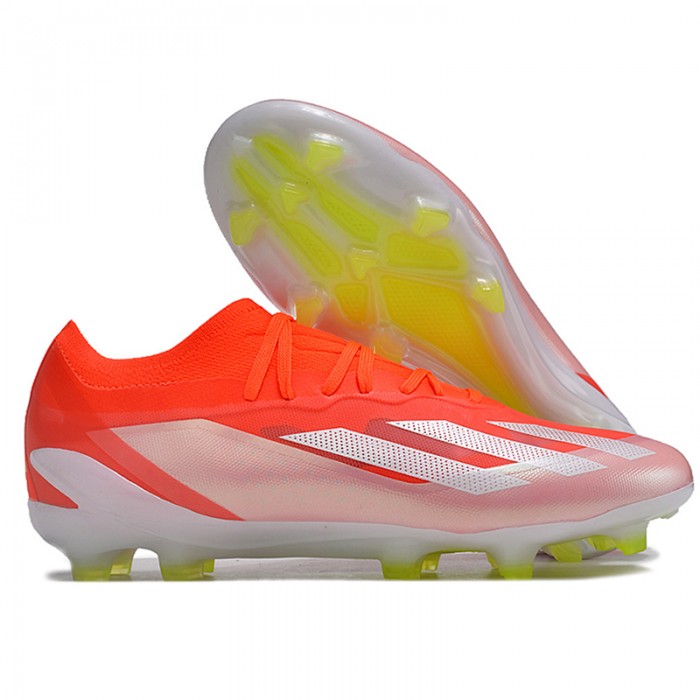 X 23crazyfast.1 FG Soccer Shoes-Red/White-6045218