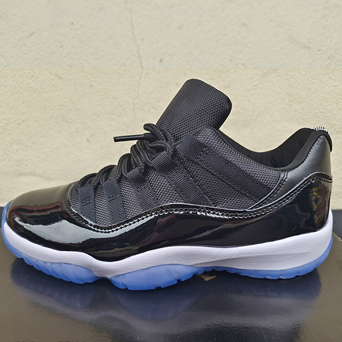 Air Jordan 11 AJ11 Running Shoes-Black/Blue-5760568