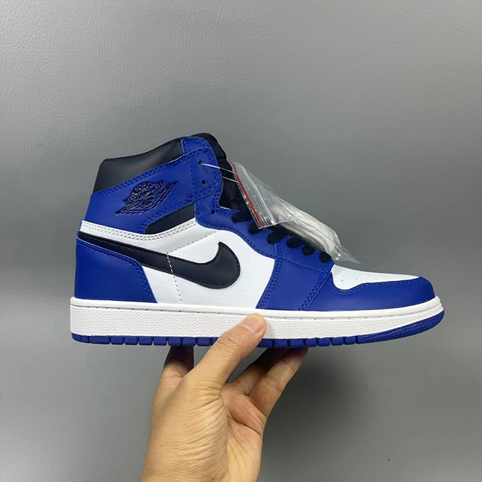 Air Jordan 1 AJ1 High Running Shoes-Blue/White-926528