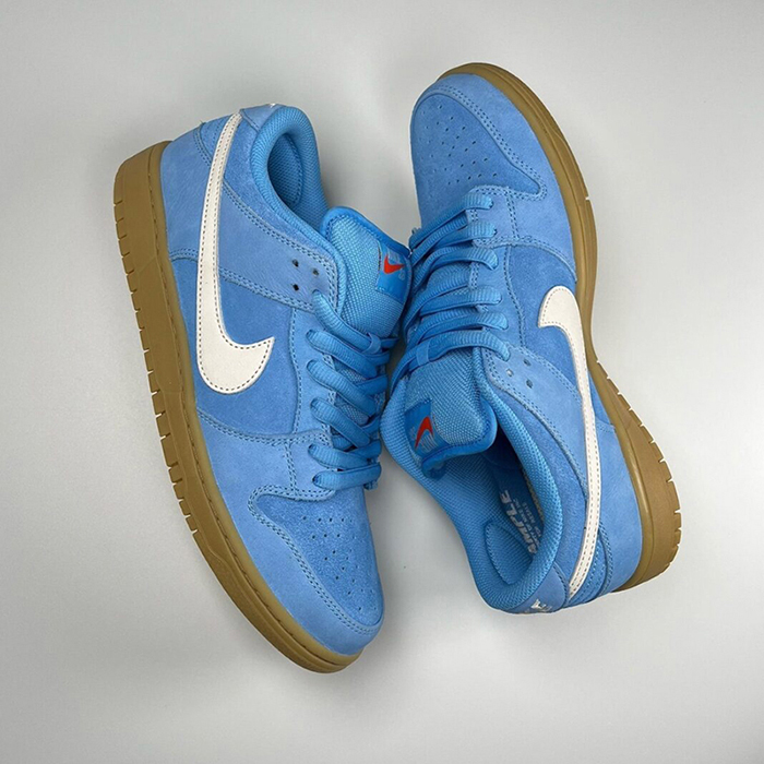 SB Dunk Low Pro ISO“University Blue”Running Shoes-Blue/White-7799504