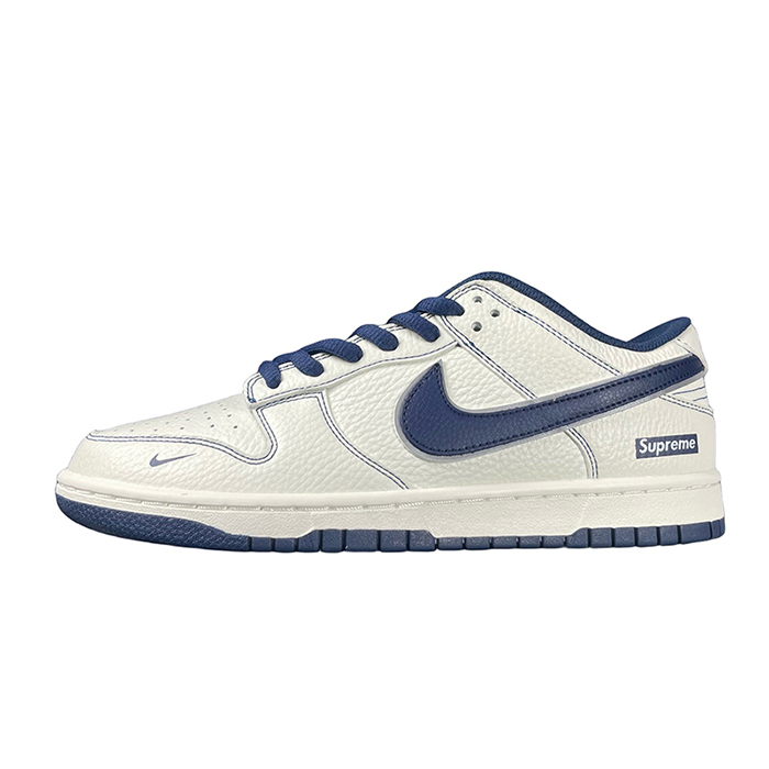 SB Dunk Low Running Shoes-White/Blue-5563121