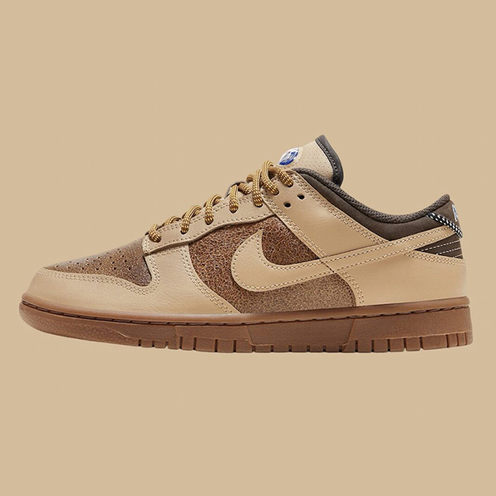 SB Dunk Low LX WMNS Running Shoes-Khaki/Brown-8474439