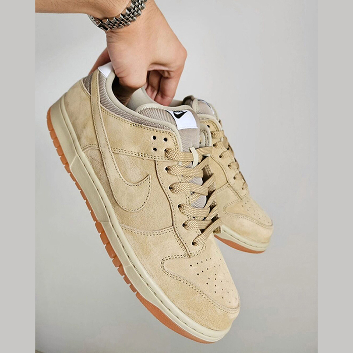 SB Dunk Low Pro B“Parachute Beige”Running Shoes-All Khaki-6425625