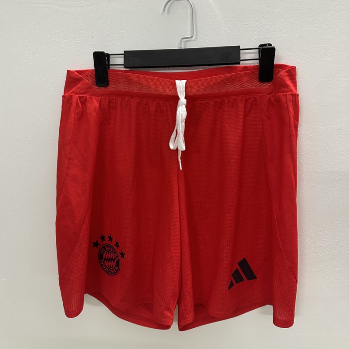 24/25 Bayern Munich Home Shorts Red Shorts Jersey (Player Version)-4588697