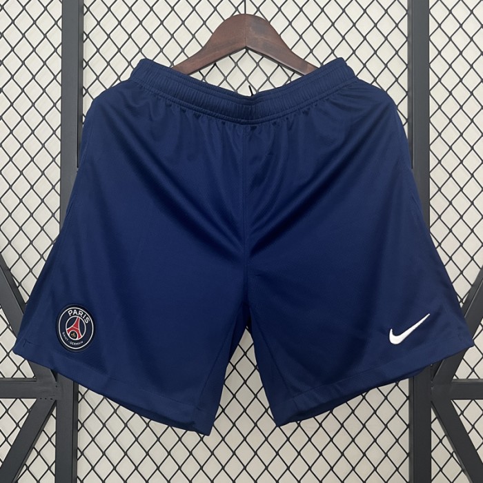 24/25 Paris Saint-Germain PSG Home Shorts Navy Blue Shorts Jersey-8403207