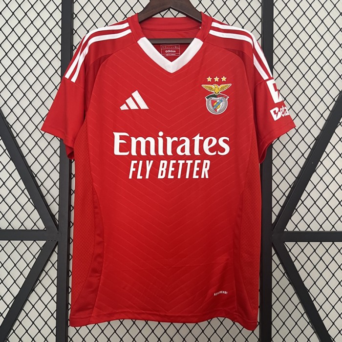 24/25 Benfica Home Red Jersey Version Short Sleeve-3841901
