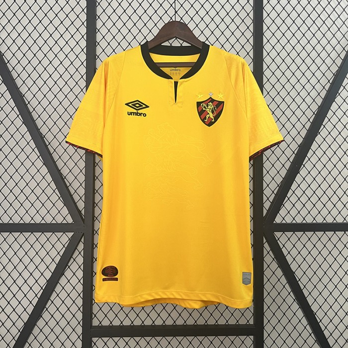 24/25 Recife Away Yellow Jersey Kit Short Sleeve-9246404