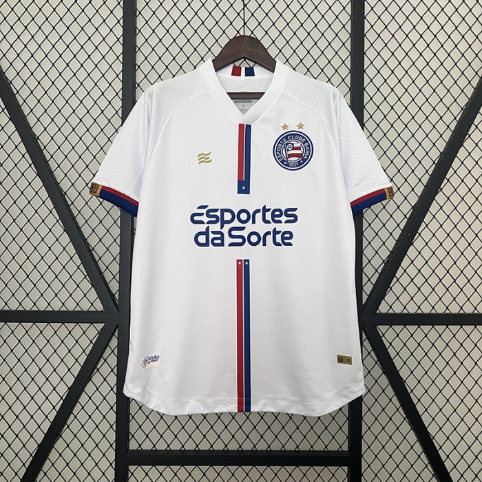 24/25 Bahia Home White Jersey Kit Short Sleeve-4045529