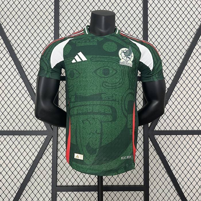 2024 Mexico Special Edition Green Jersey Kit Short Sleeve (Player Version)-5857178