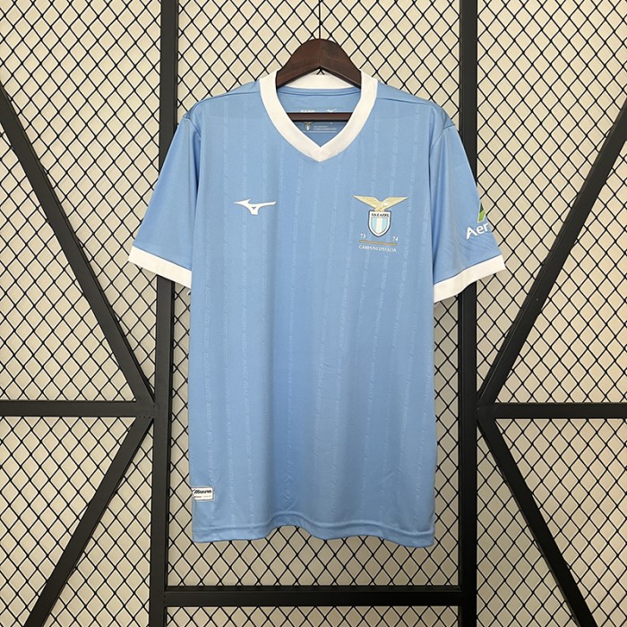 24/25 Lazio 50th Anniversary Blue Jersey Kit short sleeve-1177080