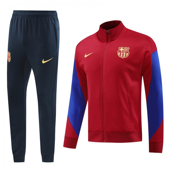 24/25 Barcelona Red Blue Edition Classic Jacket Training Suit (Top+Pant)-3626581