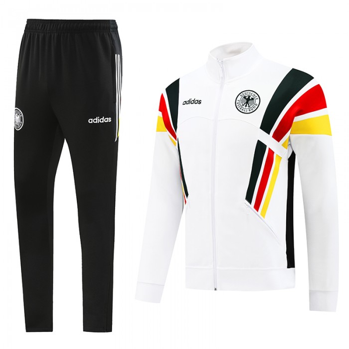 2024 Germany White Edition Classic Jacket Training Suit (Top+Pant)-2058953