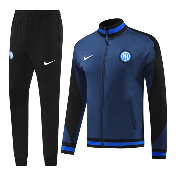 24/25 Inter Milan Navy Blue Edition Classic Jacket Training Suit (Top+Pant)-8669638