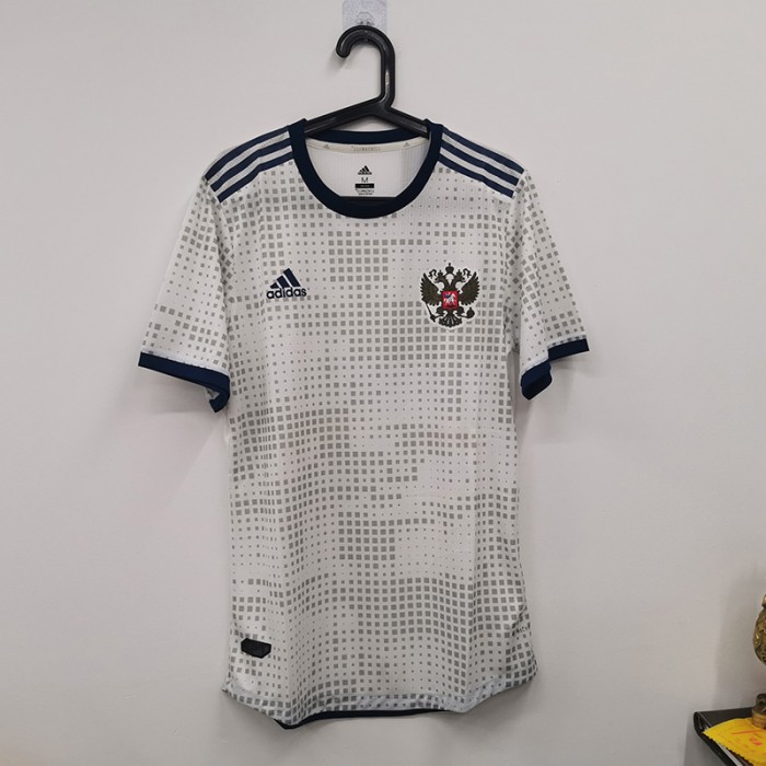 STOCK CLEARANCE [SIZE M] 2018 Russia Away White Jersey Kit short sleeve-3531978 [i]